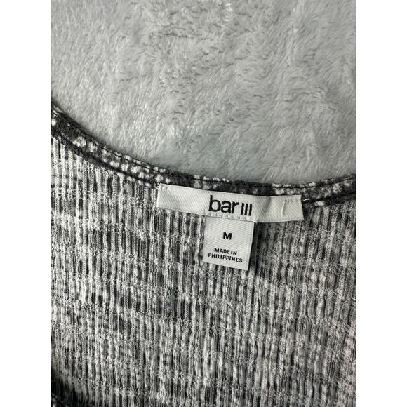 Bar III Snakeskin Print Textured Tank Top – Size M - Picture 3 of 8